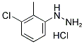 (3-CHLORO-2-METHYLPHENYL)HYDRAZINE HYDROCHLORIDE Struktur