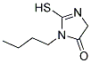 3-BUTYL-2-MERCAPTO-3,5-DIHYDRO-4H-IMIDAZOL-4-ONE Struktur