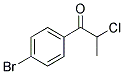 1-(4-BROMO-PHENYL)-2-CHLORO-PROPAN-1-ONE Struktur