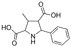 3-METHYL-5-PHENYL-2,4-PYRROLIDINEDICARBOXYLIC ACID Struktur