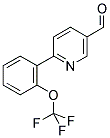 6-(2-TRIFLUOROMETHOXY-PHENYL)-PYRIDINE-3-CARBALDEHYDE