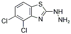 4,5-DICHLORO-2-BENZOTHIAZOLEHYDRAZINE Struktur