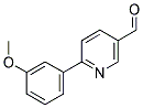 6-(3-METHOXY-PHENYL)-PYRIDINE-3-CARBALDEHYDE Struktur