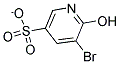 5-BROMO-6-HYDROXY-PYRIDINE-3-SULFONIC ACID ANION Struktur