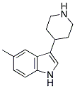 5-METHYL-3-PIPERIDIN-4-YL-1H-INDOLE Struktur