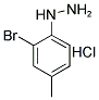 (2-BROMO-4-METHYLPHENYL)HYDRAZINE HYDROCHLORIDE Struktur