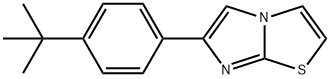 6-(4-TERT-BUTYL-PHENYL)-IMIDAZO[2,1-B]THIAZOLE Struktur