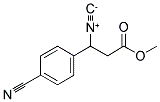 METHYL-3-ISOCYANO-3-(4-CYANOPHENYL)PROPIONATE Struktur