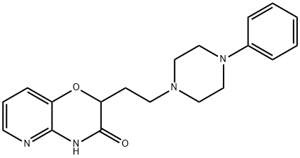 2-[2-(4-PHENYLPIPERAZINO)ETHYL]-2H-PYRIDO[3,2-B][1,4]OXAZIN-3(4H)-ONE Struktur