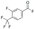 3-FLUORO-4-(TRIFLUOROMETHYL)BENZOYL FLUORIDE Struktur