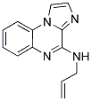 N-ALLYLIMIDAZO[1,2-A]QUINOXALIN-4-AMINE Struktur