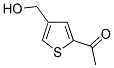 1-[4-(HYDROXYMETHYL)-2-THIENYL]-1-ETHANONE Struktur