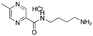 2-[(5-METHYLPYRAZINE-2-CARBONYL)AMINO]BUTYLAMINE HYDROCHLORIDE Struktur