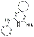 N-PHENYL-1,3,5-TRIAZA-SPIRO[5.5]UNDECA-1,4-DIENE-2,4-DIAMINE Struktur