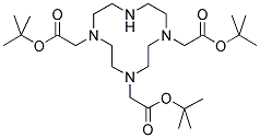 DO3A-T-BU-ESTER Struktur