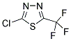 2-CHLORO-5-TRIFLUOROMETHYL-(1,3,4)-THIADIAZOLE Struktur