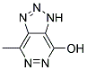 4-METHYL-1H-[1,2,3]TRIAZOLO[4,5-D]PYRIDAZIN-7-OL Struktur