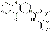 N-(2-METHOXYPHENYL)-9-METHYL-11-OXO-4,11-DIHYDRO-1H-DIPYRIDO[1,2-A:4',3'-D]PYRIMIDINE-2(3H)-CARBOXAMIDE Struktur