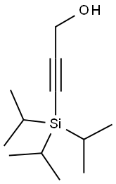 3-TRIISOPROPYLSILYL-2-PROPYN-1-OL Struktur