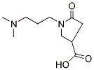 1-(3-DIMETHYLAMINO-PROPYL)-5-OXO-PYRROLIDINE-3-CARBOXYLIC ACID Struktur