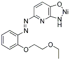 2-AMINO-3-HYDROXY-6(2-[2-ETHOXYETHOXY]PHENYLAZO) PYRIDINE NICKEL Struktur