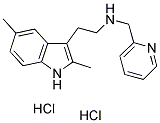 N-[2-(2,5-DIMETHYL-1H-INDOL-3-YL)ETHYL]-N-(PYRIDIN-2-YLMETHYL)AMINE DIHYDROCHLORIDE Struktur