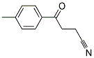 4-(4-METHYLPHENYL)-4-OXOBUTANENITRILE Struktur