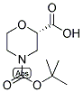 (S)-MORPHOLINE-2,4-DICARBOXYLIC ACID 4-TERT-BUTYL ESTER Struktur