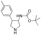 (4-P-TOLYL-PYRROLIDIN-3-YL)-CARBAMIC ACID TERT-BUTYL ESTER Struktur