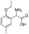 AMINO-(2-ETHOXY-5-METHYL-PHENYL)-ACETIC ACID Struktur