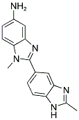 1,2'-DIMETHYL-1 H ,1' H-[2,5']BIBENZOIMIDAZOLYL-5-YLAMINE Struktur