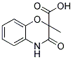 2-METHYL-3-OXO-3,4-DIHYDRO-2H-BENZO[1,4]OXAZINE-2-CARBOXYLIC ACID Structure