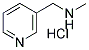 3-PICOLYLMETHYLAMINE HYDROCHLORIDE Struktur