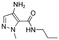 4-AMINO-2-METHYL-2 H-PYRAZOLE-3-CARBOXYLIC ACID PROPYLAMIDE Struktur