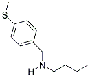 N-(4-(METHYLTHIO)BENZYL)BUTAN-1-AMINE Struktur