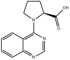 1-QUINAZOLIN-4-YL-PYRROLIDINE-2-CARBOXYLIC ACID Struktur