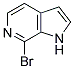 7-BROMO-1H-PYRROLO[2,3-C]PYRIDINE Struktur