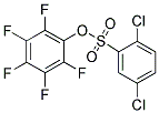 2,3,4,5,6-PENTAFLUOROPHENYL 2,5-DICHLOROBENZENESULFONATE Struktur