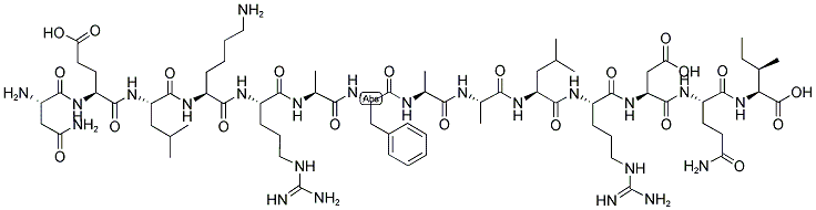 ASN-GLU-LEU-LYS-ARG-ALA-PHE-ALA-ALA-LEU-ARG-ASP-GLN-ILE Struktur