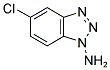 5-CHLORO-1H-1,2,3-BENZOTRIAZOL-1-YLAMINE Struktur