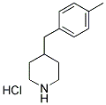 4-(4-METHYLBENZYL)PIPERIDINE HYDROCHLORIDE Struktur