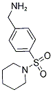 1-[4-(PIPERIDIN-1-YLSULFONYL)PHENYL]METHANAMINE Struktur