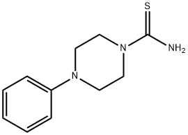 4-PHENYLPIPERAZINE-1-CARBOTHIOAMIDE Struktur