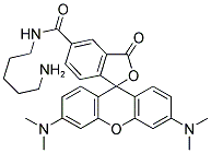 5(6)-TAMRA CADAVERINE Struktur