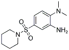 N-[2-AMINO-4-(PIPERIDIN-1-YLSULFONYL)PHENYL]-N,N-DIMETHYLAMINE Struktur