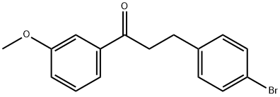 3-(4-BROMOPHENYL)-3'-METHOXYPROPIOPHENONE Struktur