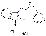 N-[2-(2-METHYL-1H-INDOL-3-YL)ETHYL]-N-(PYRIDIN-3-YLMETHYL)AMINE DIHYDROCHLORIDE Struktur