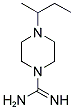 4-SEC-BUTYL-PIPERAZINE-1-CARBOXAMIDINE Struktur