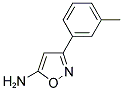 3-M-TOLYL-ISOXAZOL-5-YLAMINE Struktur