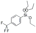 1-TRIETHOXYSILYL-4-TRIFLUOROMETHYLBENZENE Struktur